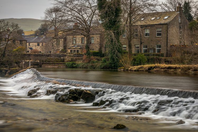 Picturesque Yorkshire village, ideal for a photography workshop, with a focus on capturing natural beauty using a camera.